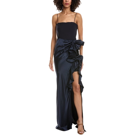 Cinq à Sept womens Drina Gown, 6, Blue