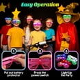 thumbnail image 7 of 20 Pack LED Glasses Dance Party Favors Light up Glasses, Glow In The Dark Party Supplies Accessories for Kids Adult,New Years Eve Party Supplies 2026 Neon glasses Birthday Party Favors, 7 of 7