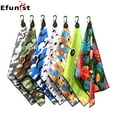 thumbnail image 2 of Golf Towel With Magnetic buckle Hand Towel Golf Club Cleaner Multiple Style Choices Portable Golf Cleaning Tools Drop Ship Cute Puppy, 2 of 6