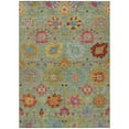 thumbnail image 2 of Addison Rugs Chantille Indoor/Outdoor Transitional Damask Aloe Machine Washable Rectangle Rug, 10' x 14', 2 of 8