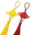 thumbnail image 2 of Hand-Woven Chinese Knot Car Interior Ornament Hanging Pendant Home Decor Gift, 2 of 7
