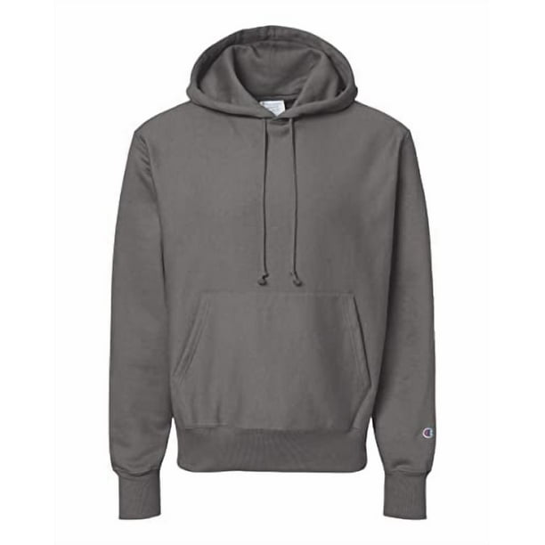 Champion Sudadera Con Capucha De Tejido Inverso Para Hombre S Stone Grey
