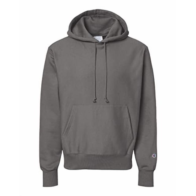 Champion Sudadera Con Capucha De Tejido Inverso Para Hombre S Stone Grey