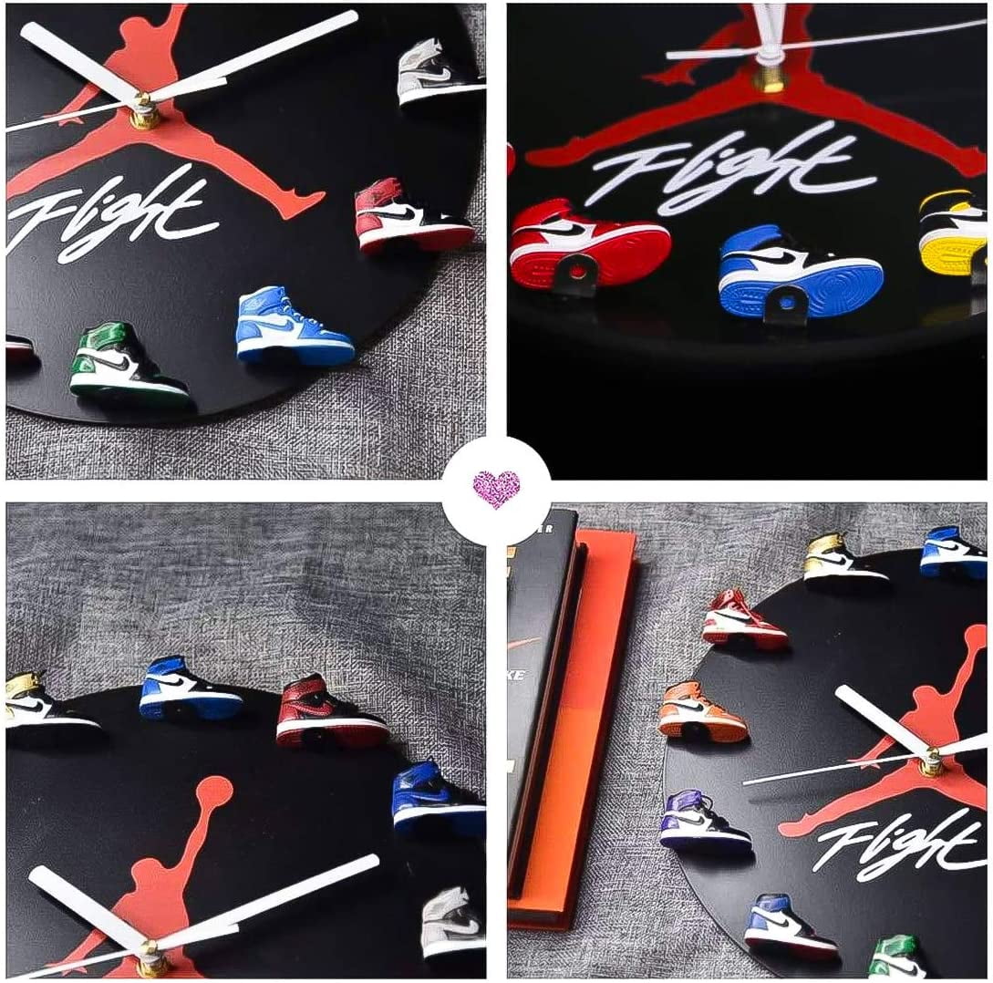 flight sneaker clock