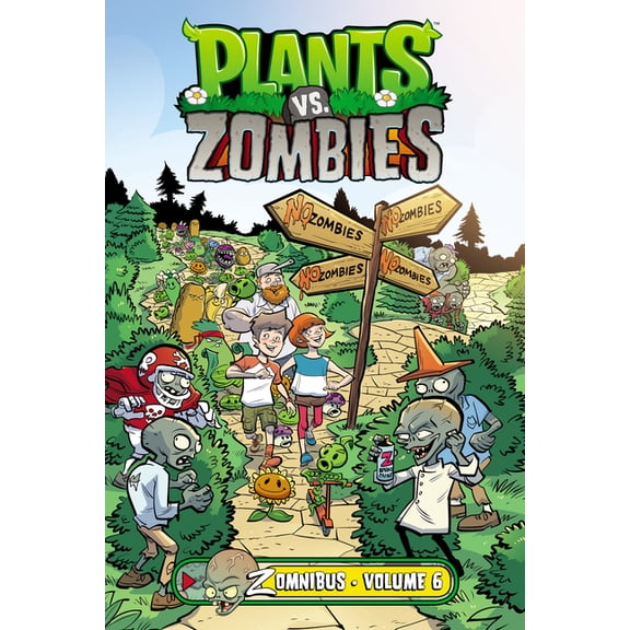 Plants vs. Zombies Plants vs. Zombies Zomnibus Volume 6, (Hardcover)