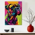 thumbnail image 5 of Cane Corso Dog Canvas Wall Art Poster Prints Colorful Pop Animal Art Wall Decor Dog Picture Artwork Pet Dog Painting Poster for Home Bedroom Living Room Decoration Framed, 5 of 6
