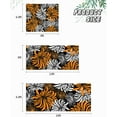 thumbnail image 6 of Thanksgiving Garage Door Banner Cover 6 x 13 ft, Orange and Black Dahlia Foral Garage Door Decorations Holiday Christmas Backdrop Decor for Winter New Year Xmas Party, 6 of 6