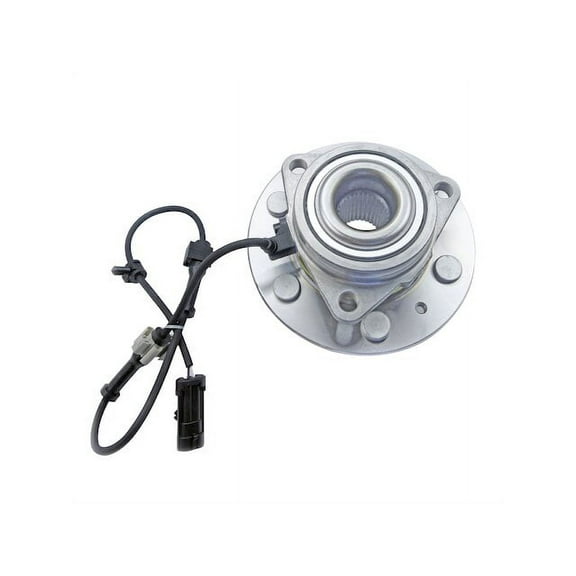 Front Wheel Hub Assembly - Compatible with 2001 - 2003, 2005 - 2006 Chevy Silverado 1500 HD 4WD 2002