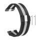 thumbnail image 1 of Correa de reloj de malla de acero inoxidable Uxcell de 22 mm, correa de metal de liberación rápida ajustable con hebilla magnética para hombres y mujeres, negra y blanca, 1 of 7