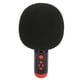 thumbnail image 4 of Micrófono Bluetooth, micrófono de Karaoke inalámbrico de mano recargable con luz LED para fiesta, coche, PC, teléfono móvil, negro, 4 of 5