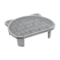 thumbnail image 3 of Almencla Cat Litter Mat Anti Slip Elevated Cat Litter Ramp for Indoor Cats Small Cats Gray, 3 of 8