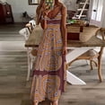 thumbnail image 4 of Mola De Panama Sleeveless Dress Women's Evening Dress Womans Clothing, 4 of 9