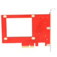 thumbnail image 4 of ASHATA Tarjeta adaptadora PCIE NVME disco duro NVMe U2 SSD de 25 pulgadas SF8639 a tarjeta elevadora PCIe 30X4 para P3700 adaptador PCIE NVME para que el servidor instale SSD ANGGREK Otros, 4 of 8