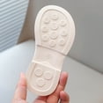 thumbnail image 6 of Little Girl Ankle Strap School Shoes Comfortable Soft Sole with Cute Bowknot and Pearl Ankle Strap for Children Daily Casual Party Formal, 6 of 7