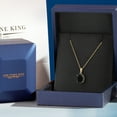 thumbnail image 5 of Gem Stone King 14K Yellow Gold Black Onyx Pendant Necklace | 2.00 Cttw | Gemstone December Birthstone | Oval 9X7MM | Gold Necklace for Women | With 18 inch Gold Chain, 5 of 6