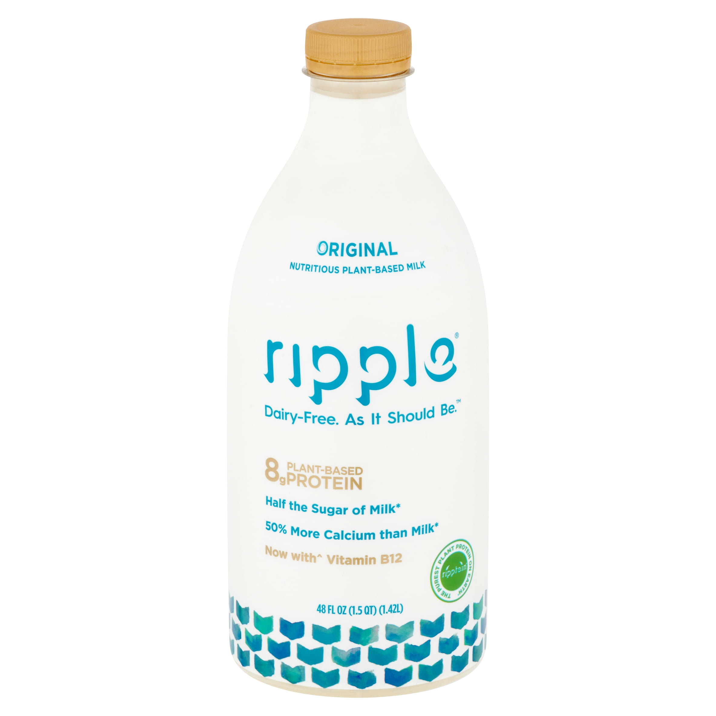 Ripple Original Nutritious PlantBased Milk, 48 fl oz