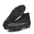 thumbnail image 3 of Zapatos de fútbol al aire libre para hombres, botas de fútbol de entrenamiento, hierba, cómodas, profesionales, tobillo alto, transpirables, antideslizantes, deportes de interior, 3 of 4