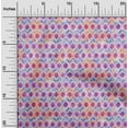 thumbnail image 1 of oneOone Cotton Poplin Fabric Chevron Ikat Print Fabric By Yard 42 Inch Wide, 1 of 4