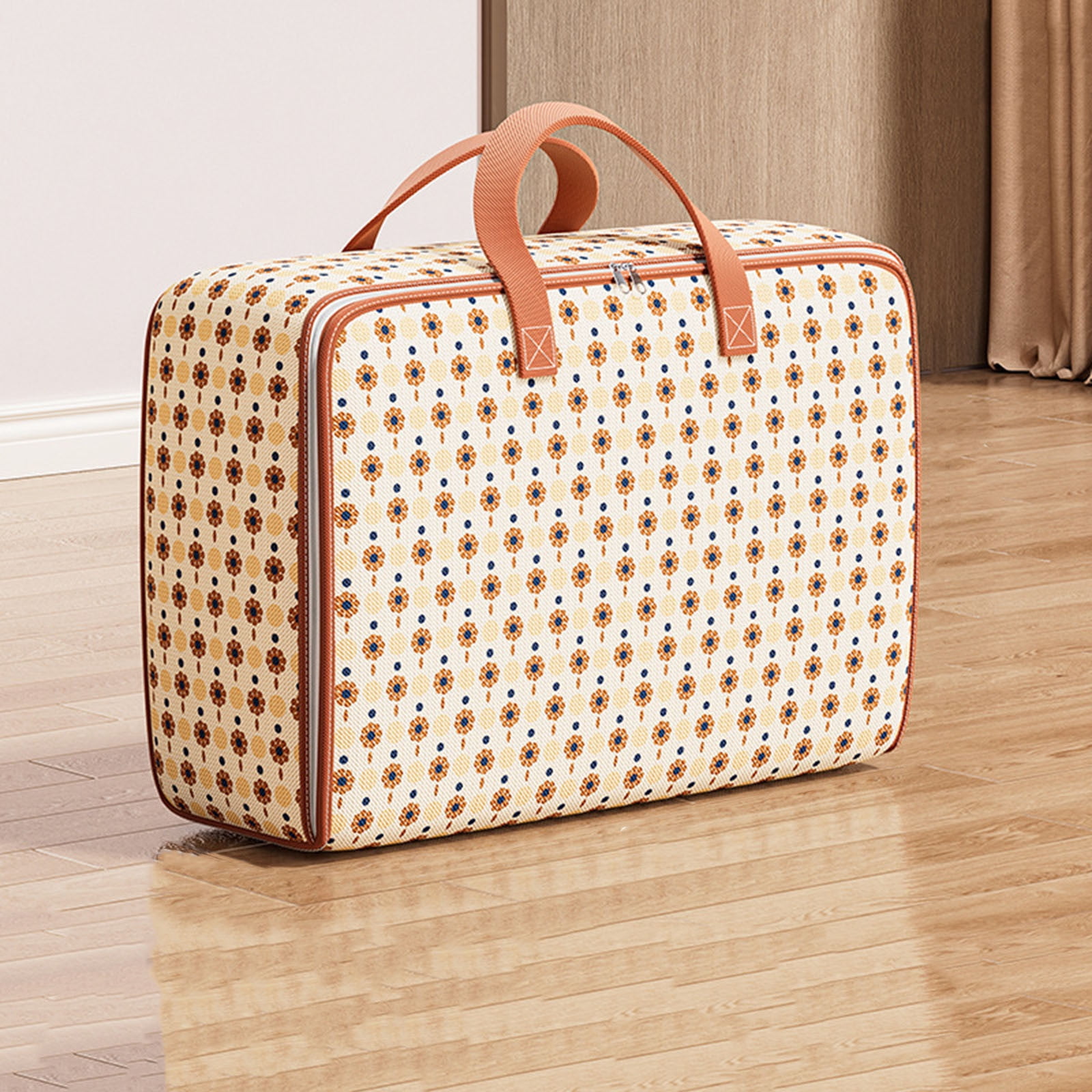 Clothing Storage Bags With Handle,Zipper Paperboard Suitcases