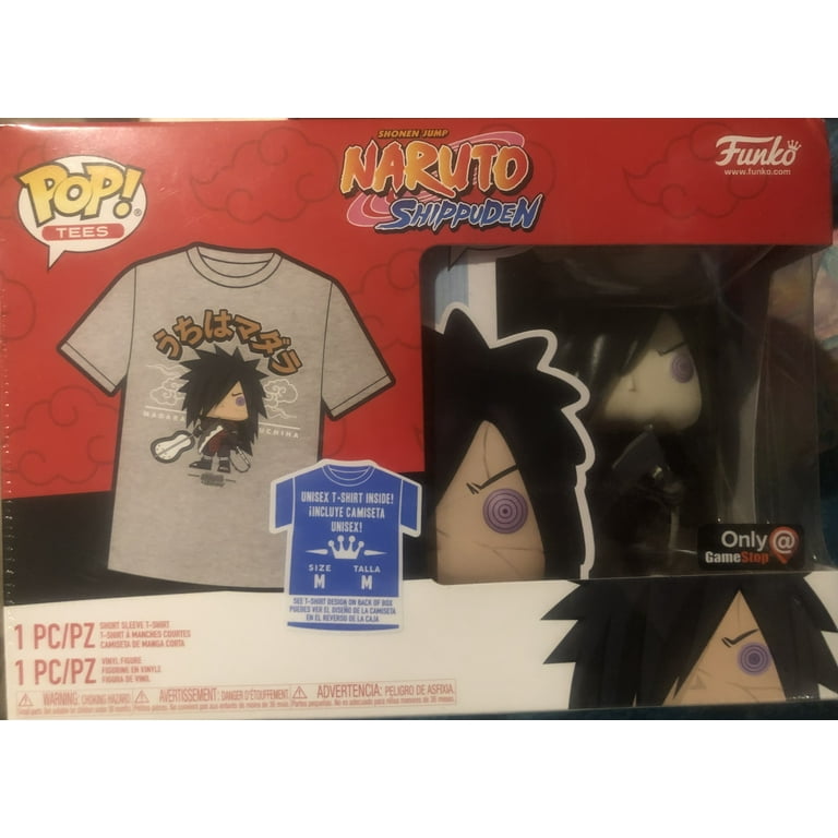 ナルト　funko うちはマダラ　Tシャツ　セット Funko Pop! and Tee Madara Uchiha With Weapons - Gamestop