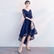 thumbnail image 3 of Vestido de noche de banquete para mujer, lujoso, elegante, digno, ajustado, para damas famosas, falda MIDI de fiesta, 3 of 6