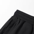 thumbnail image 6 of Fgnfyis Men's Casual Pants Loose Large Size Casual Sports Pants Drawstring Pants Spring Summer and Fall Nine Minute Pants Trousers for Men Black XL, 6 of 7