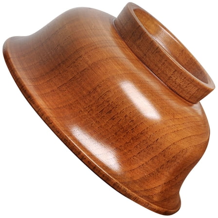 KALLORY 1Pcs Wooden Bowl Assorted Color for Salad Bowl Food Serving Bowl Daily Use