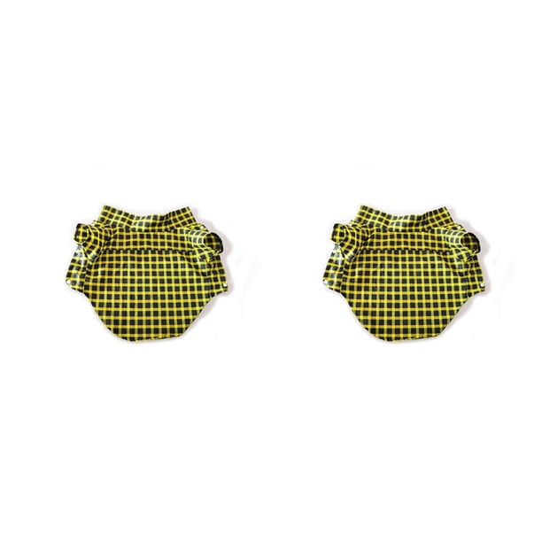 Camisa para perros Greeniant Tela multicolor Amarillo S 2piezas