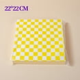 thumbnail image 2 of Hojas de papel 80 piezas Forros de cestas de alimentos para sándwiches, hamburguesas, hojas de papel encerado para envolver delicatessen a cuadros Azul-amarillo-rojo-negro, 2 of 5