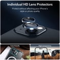 thumbnail image 4 of Protector de pantalla ESR para iPhone 15 Plus con conjunto de lentes de cámara, 4 of 9