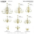 thumbnail image 3 of Livex Lighting - Williamsburgh - 2 Light Wall Sconce in Traditional Style - 10, 3 of 9
