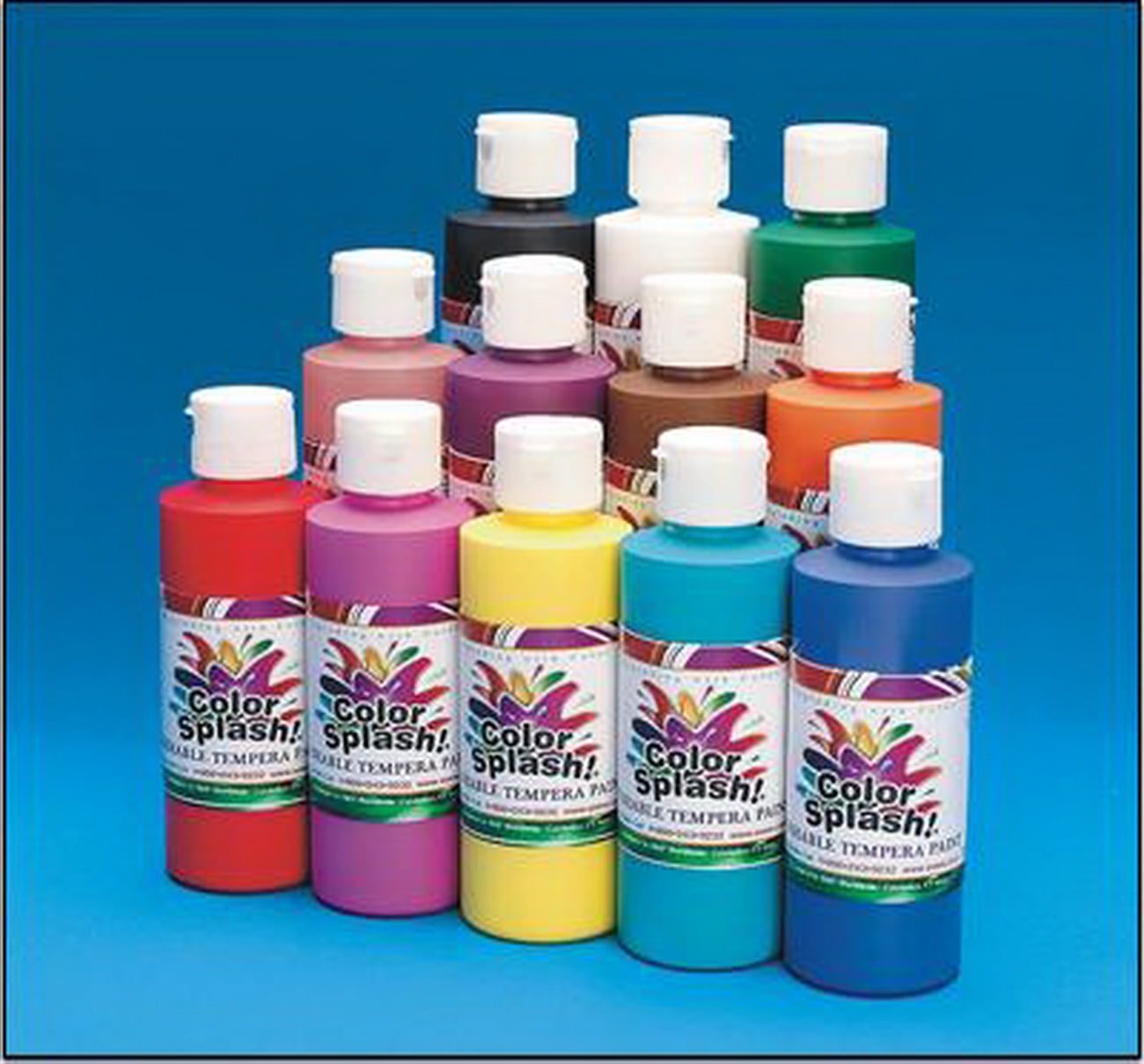 Per Pack 8 Oz Color Splash Washable Tempera Paint Com Color Splash Washable Tempera Paint Com
