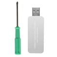 thumbnail image 1 of .2, Adaptador D M.2 (clave B) con estuche, Carcasa externa M.2 rendimiento, Soporte M2 2230 2242 2260 2280 Plateado CUTICAT Caja de gabinete SSD externa, 1 of 8
