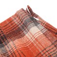 thumbnail image 4 of Lovskoo 2024 Plaid Skirts for Women Casual Retro High Waist Bodycon Pencil Wool Mini Skirts Orange, 4 of 5
