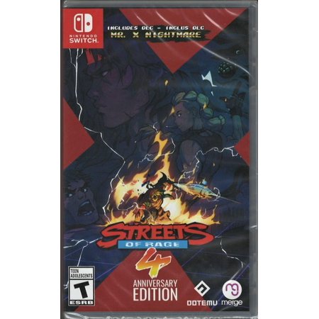 Streets of Rage 4 - Anniversary Edition NSW (Brand New Factory Sealed US Version