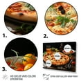 thumbnail image 3 of Designart "An All Dressed Vibrant Pizza I" Food & Beverage Floater Framed Wall Decor, 3 of 7