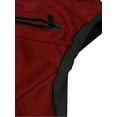 thumbnail image 5 of INSPIRE CHIC Men's Tailored Vest Hoodie Zip Up Sleeveless Drawstring Hooded Vest 38 Burgundy, 5 of 7