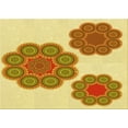 thumbnail image 1 of Ahgly Company Indoor Rectangle Patterned Sedona Brown Area Rugs, 2' x 3', 1 of 6