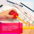 thumbnail image 3 of BAZIC Pencil Sharpener Manual, Single Hole Compact Colored Sharpener, 4-Pack, 3 of 7
