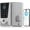 Silver, variant on Lock D110 Plus, WiFi Fingerprint Front Door Lock with Touchscreen Keypad, App Remote Control, Auto Lock, Keyless Entry Deadbolt with Backlit, Black, Deadbolt Lever Set
