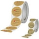thumbnail image 3 of Etiqueta adhesiva Kraft, 1 rollo, redonda, para hornear, personalizada, para regalo, autoadhesiva., 3 of 4