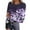 Purple, variant on Long Sleeve Shirt Womens Tops Trendy 2026 Pullover Oversized Tops for Women Western My Items