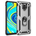thumbnail image 1 of Funda de teléfono para Xiaomi Redmi Note 9 Pro y Redmi Note 9S de Uso Rudo Shockproof + Cristal 9D, 1 of 5