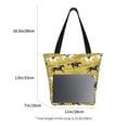 thumbnail image 3 of Salouo Horsemen In Horseraces for Shoppers Tote for Women Foldable Handbags with Big Capacity Casual One-Shoulder Shopping Bag Hobo Bags Fit for Office/Shopping/Park, 3 of 6