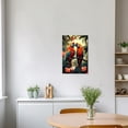 thumbnail image 2 of ZHONGYUTONG Parrot Couple Canvas Wall Art Tropical Macaw Birds on Branch Picture Prints Colorful Animal Romantic Painting for Bedroom Room Decor Framed (12.00" x 18.00"), 2 of 5
