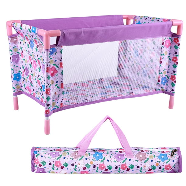 Cuna para muñecas BABESIDE Reborn con bolsa de almacenamiento para muñecas de 43 a 53 cm