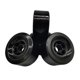 thumbnail image 3 of 4x Ruedas de patineta Ruedas de longboard 52 mm Ruedas de crucero alto Rueda de calle para Negro, 3 of 9