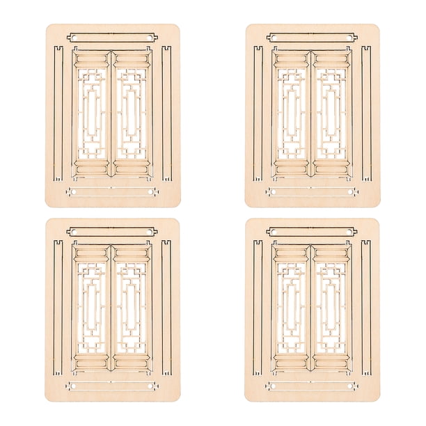GANAZONO 4 Ventanas de Hadas en Miniatura GNOME para Ventana de casa, jardín para habitación Infantil, Pared, árboles al Aire Libre, 6 x 5 cm GANAZONO 4 Ventanas de Hadas en Miniatura GNOME para Ventana de casa, jardín para habitación Infantil, Pared, árboles al Aire Libre, 6 x 5 cm
