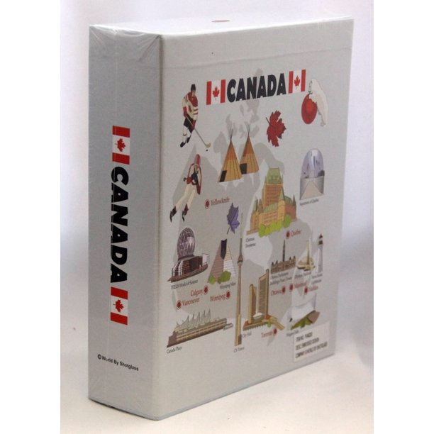 Canada Embossed Photo Album 200 Photos / 4x6