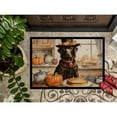thumbnail image 3 of Carolines Treasures DAC1788JMAT 24 x 36 in. Unisex Chocolate Lab Fall Kitchen Pumpkins Indoor or Outdoor Mat, 3 of 5
